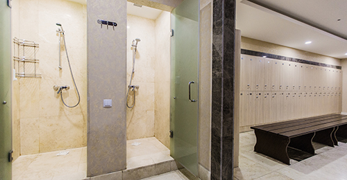 Commercial Locker room